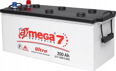 A-Mega Ultra 6СТ-200 200 А/ч, 1350 А (EN), обратная полярность, 513×223×223 мм, код 6CT-200-A3