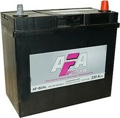 AFA Plus AF 60JL 60 А/ч, 510 А (EN), прямая полярность (232x173x225)