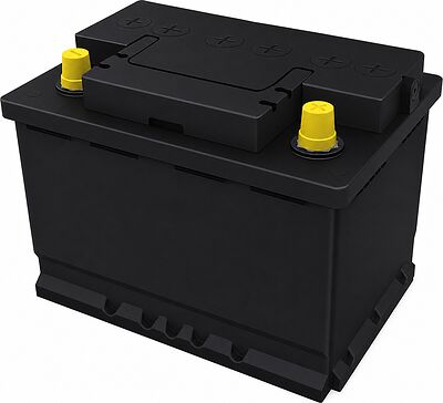 АКОМ BLACK 62E 6СТ-62 VL 62 А/ч 600 А, обратная полярность, 242×175×190 мм, код 4607034731687