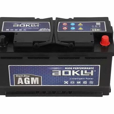 AOKLY AGM Stop&Go AGM L5 95 А/ч 830 А (EN), обратная полярность, корпус L5, 353×175×190 мм