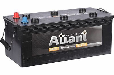 Atlant Black ABT1904 190 А/ч 1050 А (EN), обратная полярность, 510×218×225 мм, D5