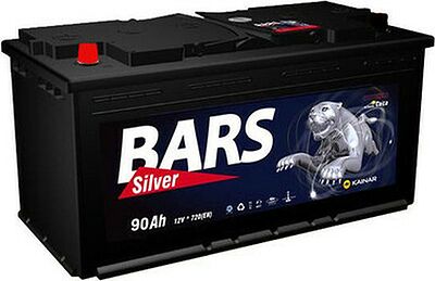 Bars Silver 6СТ-90 90 А/ч, 720 А, прямая полярность (353x175x190)