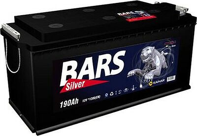 Bars Silver 190 А/ч обратная конус стандарт (524x239x223)