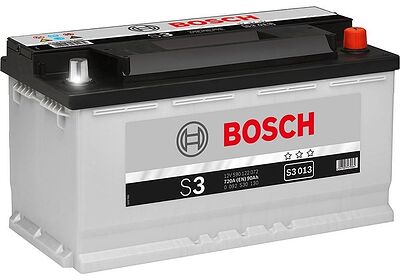 Bosch S3 0 092 S30 130 90 А/ч 720 А (EN), обратная полярность, 353×175×190 мм