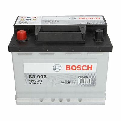 Bosch S3 0 092 S30 060 56 А/ч 480 А (EN), прямая полярность, 242×175×190 мм