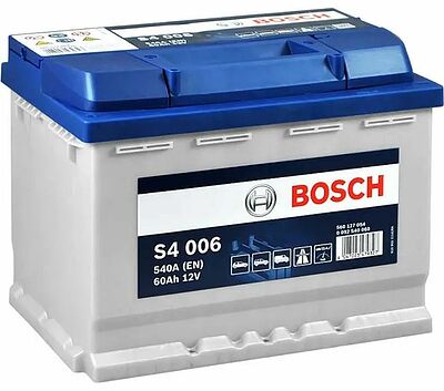 Bosch S4 0 092 S40 060 60 А/ч 540 А (EN), прямая полярность, 242×175×190 мм