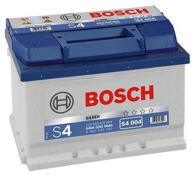 Bosch S4 004 0 092 S40 040 60 А/ч 540 А (EN), обратная полярность (242x175x175)