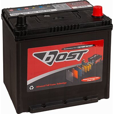 Аккумулятор Bost Asia 75D23L 65 А/ч 570 А (EN), обратная полярность, 231×172×220 мм, D23