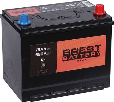 Brest Battery Asia BSA650 65 А/ч 650 А (EN), обратная полярность, 230×179×225 мм, D23L