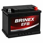 Brinex EFB BY BRI650EFB 65 А/ч 650 А (EN), обратная полярность, 242×175×190 мм, L2