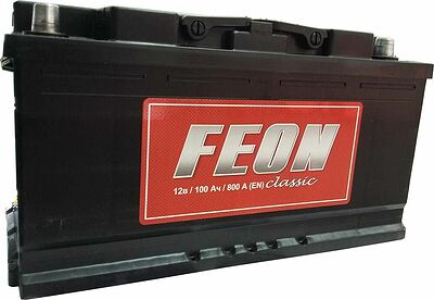 Feon Classic 6СТ-100 100 А/ч, 800 А, обратная полярность (353x175x190)