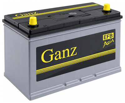 GANZ PRO-Line EFB JIS Start-Stop G3180750 75 А·ч 580 А (EN), обратная полярность, 260x175x225 мм