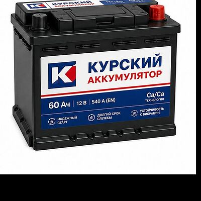 Курский аккумуляторный завод Курский Аккумулятор 6СТ-90 90 А/ч, 690 А, прямая полярность (375x175x190)