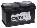 OEM AGM 80 А/ч обратная (315x175x190)
