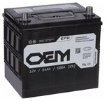 OEM EFB 64 А/ч обратная (232x173x225)