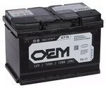 OEM EFB 72 А/ч обратная (278x175x190)