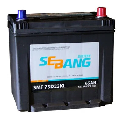 Sebang SMF 85D26KR 80 А/ч, 670 А, прямая полярность (260x175x225)