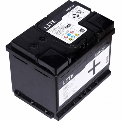 Switch Lite EB601 60 А·ч 500 А (EN), прямая полярность, 242×175×190 мм