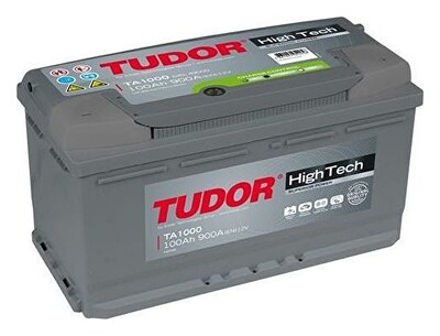 Tudor High-Tech TA755 75 А/ч, 630 А (EN), прямая полярность (270x173x222)