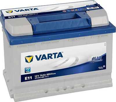 Varta Blue Dynamic 574012068 74 А·ч 680 А (EN), обратная полярность, 278×175×190 мм