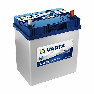 Varta Blue Dynamic A13 40 А/ч, 330 А (EN), обратная полярность (187x140x227), код 540125033