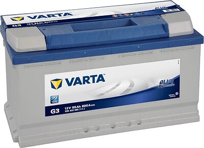 Varta Blue Dynamic 595402080 95 А·ч 800 А (EN), обратная полярность, 353×175×190 мм