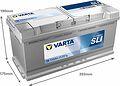 Varta Dynamic SLI I1 110 А/ч 920 А (EN), обратная полярность, 393x175x190 мм, ETN 610402092 Varta Dynamic SLI I1 110 А/ч 920 А (EN), обратная полярность, 393x175x190 мм, ETN 610402092