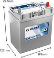 Varta Dynamic SLI A14 40 А/ч 330 А (EN), обратная полярность, 187x127x227 мм, ETN 540126033 Varta Dynamic SLI A14 40 А/ч 330 А (EN), обратная полярность, 187x127x227 мм, ETN 540126033