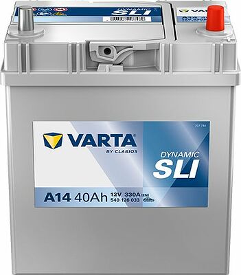 Varta Dynamic SLI A14 40 А/ч 330 А (EN), обратная полярность, 187x127x227 мм, ETN 540126033