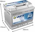 Varta Dynamic SLI D24 60 А/ч 540 А (EN), обратная полярность, 242x175x190 мм, ETN 560408054 Varta Dynamic SLI D24 60 А/ч 540 А (EN), обратная полярность, 242x175x190 мм, ETN 560408054