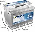 Varta Dynamic SLI D43 60 А/ч 540 А (EN), прямая полярность, 242×175×190 мм, ETN 560127054