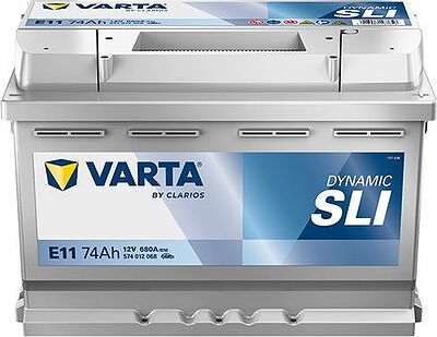 Varta Dynamic SLI E11 74 А/ч 680 А (EN), обратная полярность, 278x175x190 мм, ETN 574012068