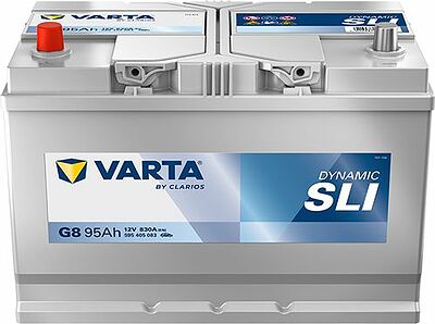 Varta Dynamic SLI G8 95 А/ч 830 А (EN), прямая полярность, 306x173x225 мм, ETN 595405083