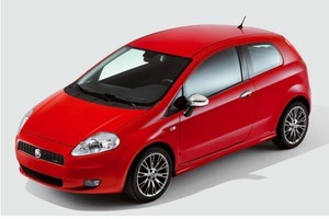 Автомобильге шина және дисктерді таңдау Abarth Grande Punto. Шины на Abarth