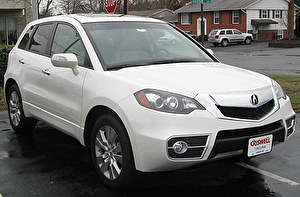 Размер колёс на Acura RDX 2010 Подбор шин на Acura RDX 2010