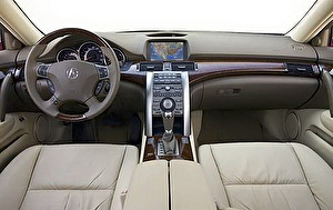 Размер колёс на Acura RL 2010 Подбор шин на Acura RL 2010