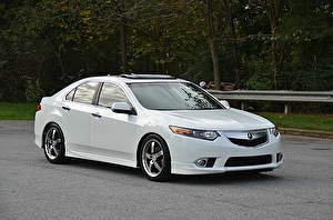 Размер колёс на Acura TSX 2012 Подбор шин на Acura TSX 2012