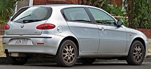 Размер колёс на Alfa Romeo 147 2001 Подбор шин на Alfa Romeo 147 2001