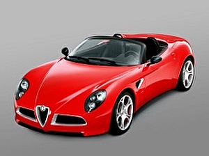 Размер колёс на Alfa Romeo 8C Competizione 2008 Подбор шин на Alfa Romeo 8C Competizione 2008