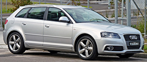 Размер колёс на Audi A3 2008 Подбор шин на Audi A3 2008