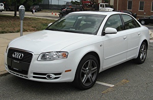 Размер колёс на Audi A4 2007 Подбор шин на Audi A4 2007