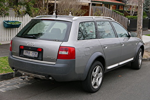 Размер колёс на Audi A6 Allroad 2005 Подбор шин на Audi A6 Allroad 2005