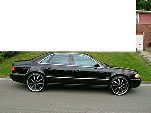 Размер колёс на Audi A8 1998 Подбор шин на Audi A8 1998