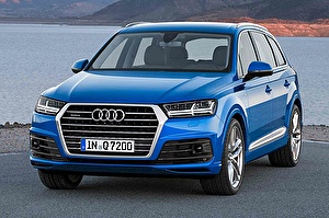 Размер колёс на Audi Q7 2015 Подбор шин на Audi Q7 2015