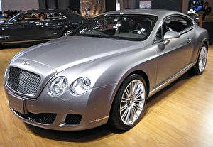 Размер колёс на Bentley Continental 2008 Подбор шин на Bentley Continental 2008