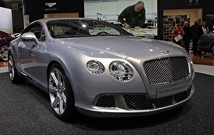 Размер колёс на Bentley Continental 2010 Подбор шин на Bentley Continental 2010