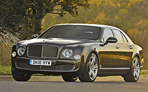 Размер колёс на Bentley Mulsanne 2011 Подбор шин на Bentley Mulsanne 2011