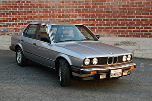 Размер колёс на BMW 3 Series 1987 Подбор шин на BMW 3 Series 1987