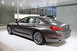 Размер колёс на BMW 6 Gran Coupe (F06) 2011 Подбор шин на BMW 6 Gran Coupe (F06) 2011