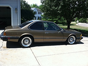 Размер колёс на BMW 6 Series 1985 Подбор шин на BMW 6 Series 1985